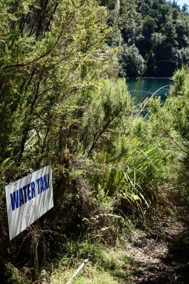 Pick up or drop off by water taxi can be arranged, Gillian Ward