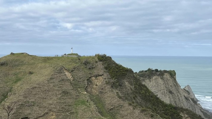 Maritime New Zealand, navigational light on Tuaheni Point, photo by Catherine McDonald